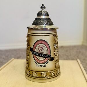 Vintage Monte Carlo Casino Las Vegas Beer Stein